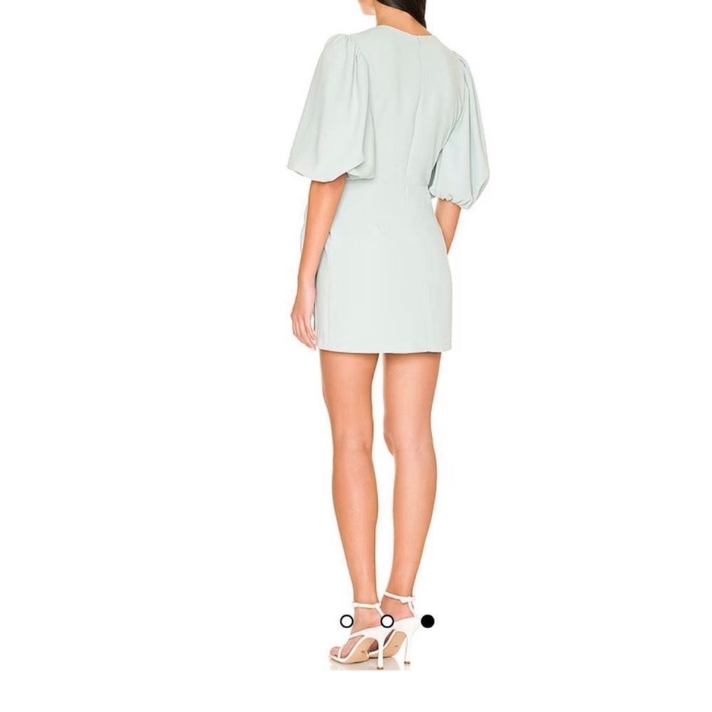 Amanda Uprichard  Alida Dress in Thyme Revolve - Picture 3 of 6